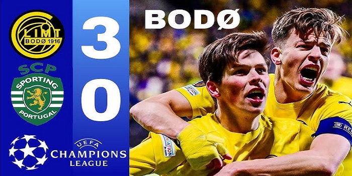Foto: Bodo/Glimt Berhasil Kalahkan Sporting Lisbon Pada Leg 1 Liga Champions Musim 2025/2026 (Sumber: YouTube/Footballia)