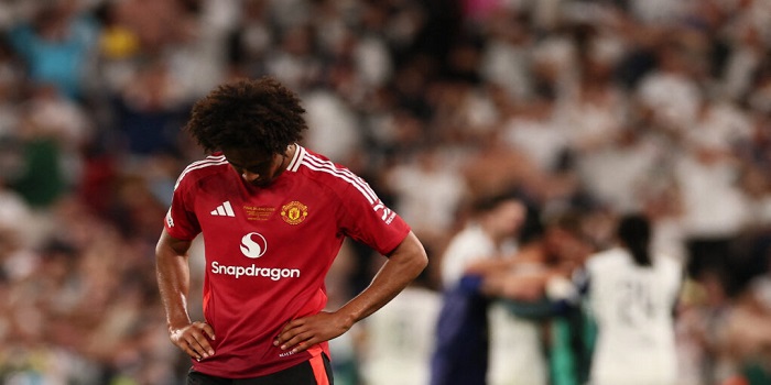 Foto: Striker Manchester United Joshua Zirkzee (Sumber: West Ham World)