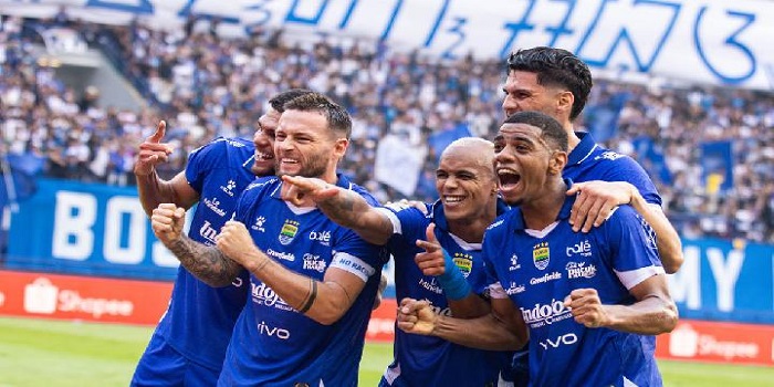 Foto: Beberapa Pemain Persib Bandung (Sumber: Antara/Novrian Arbi)