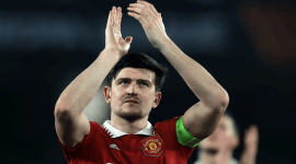 Foto: Bek Manchester United Harry Maguire (Sumber: Goal)