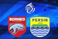 Foto: Borneo FC Vs Persib Bandung (Sumber: Bola.com/Adreanus Titus)