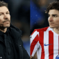 Foto: Diego Simeone dan Julian Alvarez (Sumber: Tn)