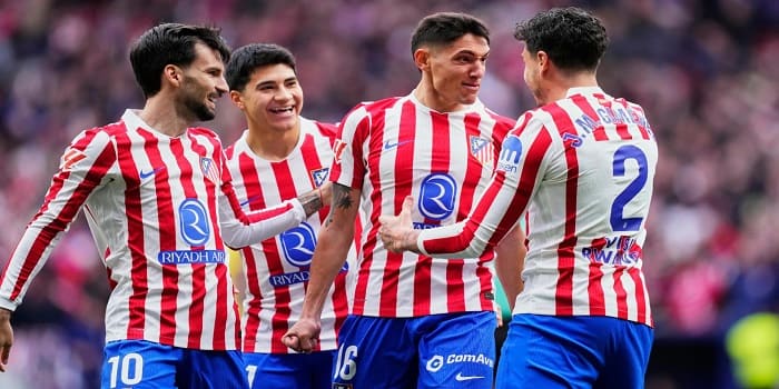 Foto: Beberapa Pemain Atletico Madrid (Sumber: ESPN)