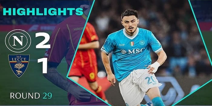 Foto: Napoli Vs Lecce (Sumber: YouTube/Sponitor)