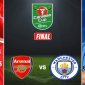 Foto: Final Carabao Cup Arsenal Vs Manchester City (Sumber: Khel Now)