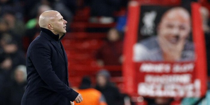 Foto: Pelatih Liverpool - Arne Slot (Sumber: Action Images Via Reuters/Jason Cairnduff)