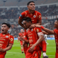 Foto: Beberapa Pemain Persija Jakarta Tengah Melakukan Selebrasi (Sumber: Portal Indonesia)
