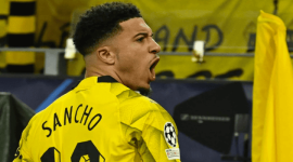 Foto: Jadon Sancho Saat Mengenakan Jersey Borussia Dortmund (Sumber: NST Online)
