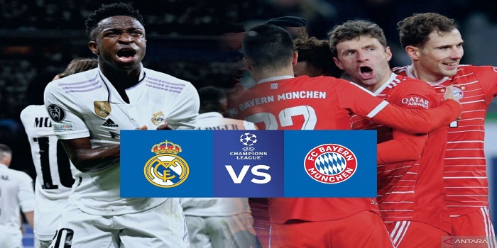 Foto: Real Madrid Vs Bayern Munchen (Sumber: ANTARA/Khaerul)