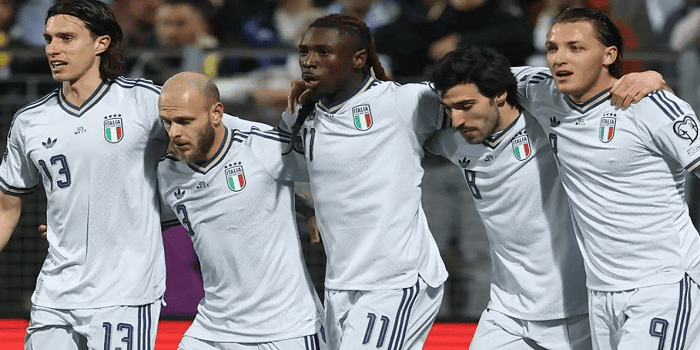 Pemain Timnas Italia Usai Tersingkir dan Gagal Lolos ke Piala Dunia 2026 (Dok. UEFA Euro)