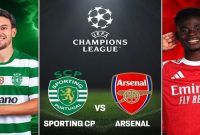 Foto: Sporting Lisbon Vs Arsenal (Sumber: Khel Now)