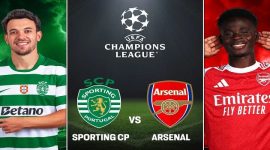 Foto: Sporting Lisbon Vs Arsenal (Sumber: Khel Now)