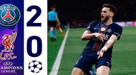 Foto: PSG Vs Liverpool Skor 2-0 (Sumber: YouTube)