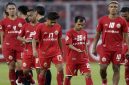 Foto: Pemain Persija Jakarta Tampak Lesu Usai Dikalahkan Ceres-Negros Pada Laga Piala AFC di SUGBK (Sumber: Bola.com/M Iqbal Ichsan)