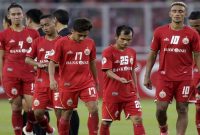 Foto: Pemain Persija Jakarta Tampak Lesu Usai Dikalahkan Ceres-Negros Pada Laga Piala AFC di SUGBK (Sumber: Bola.com/M Iqbal Ichsan)