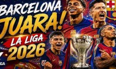 Barcelona Juara LaLiga Lagi! Blaugrana Terus Kejar Rekor Real Madrid