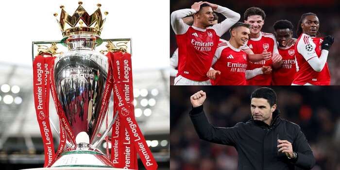 Arsenal Resmi Menjadi Juara Premier League 2025/2026 (Foto: Goal.com)