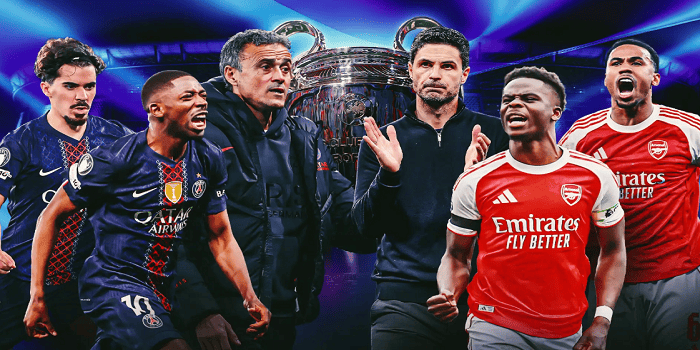 Final Liga Champions Musim 2025/2026 - Paris Saint-Germain Vs Arsenal (Foto: Goal.com)