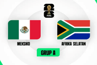 Meksiko Vs Afrika Selatan (Foto: Bola.com)