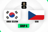 Korea Selatan Vs Ceko (Foto: Bola.com)