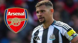 Arsenal Gerak Cepat, Bruno Guimaraes Masuk Daftar Incaran (Foto: TEAMtalk)