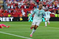 Cristiano Ronaldo Melakukan Selebrasi Usai Cetak Gol Penalti Pada Menit Ke-68 (Foto: REUTERS/Mike Segar)