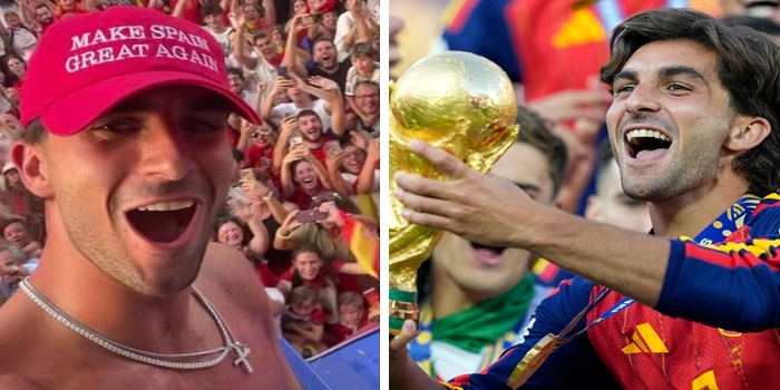 Ferran Torres Saat Perayaan Juara Piala Dunia 2026