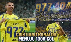 Cristiano Ronaldo Tinggal 23 Gol Lagi untuk Capai 1.000 Gol