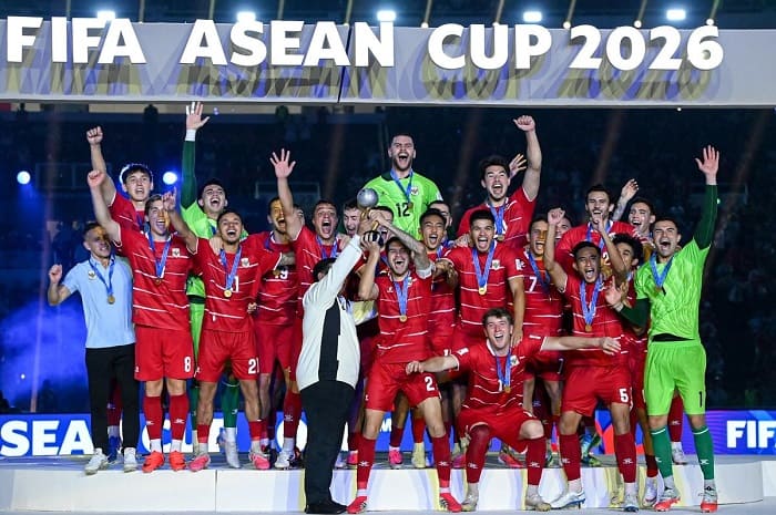 Indonesia Juara FIFA ASEAN Cup 2026 Usai Taklukkan Thailand Lewat Adu Penalti (Foto: KOMPAS/ADIL NURSALAM)
