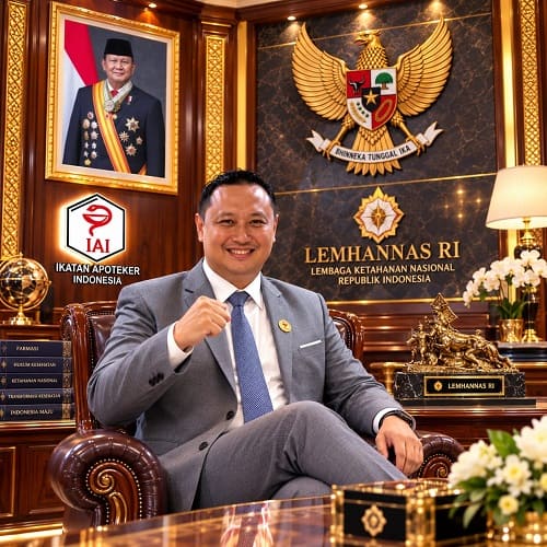 Ketua Umum PP IAI Resmi Memimpin Bidang Kesehatan IKAL Entrepreneur Lemhannas RI, Perkuat Sinergi Profesi dan Ketahanan Nasional